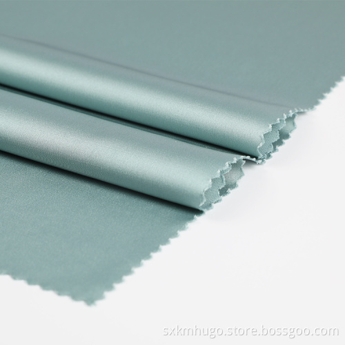 Factory Cheap Price Polyester Spandex Shine Satin Fabri